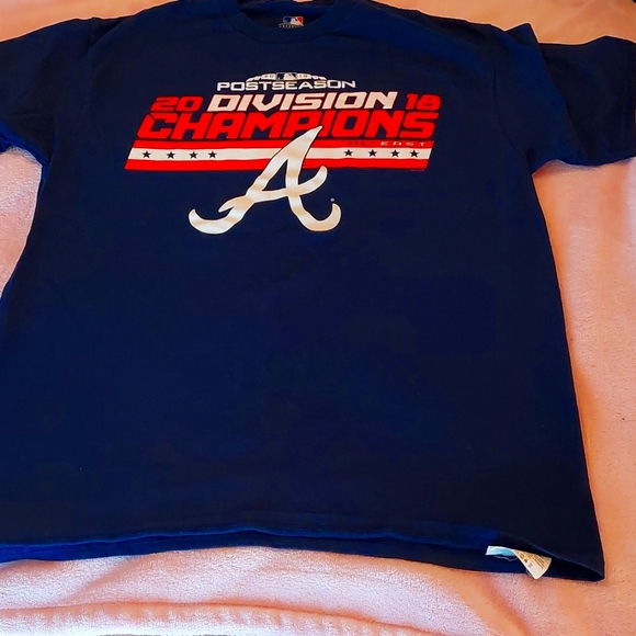 Atlanta Braves 2018 Division Champion T-shirt - Picture 1 of 4